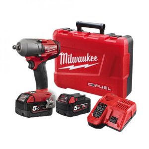 Máy siết bu lông pin Milwaukee M18 FMTIW12-502X (2 Pin 18v, 1 Sạc) Máy siết bu lông pin Milwaukee M18 FMTIW12-502X (2 Pin 18v, 1 Sạc)