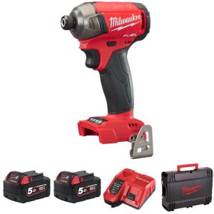 Máy vặn vít thủy lực Milwaukee M18 FQID-502X ( 2 Pin 18V (5.0Ah)+ Sạc) Máy vặn vít thủy lực Milwaukee M18 FQID-502X ( 2 Pin 18V (5.0Ah)+ Sạc)