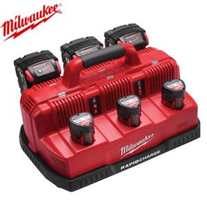 Sạc Pin nhanh 12V, 18V Milwaukee M12-18C3 (3 cổng) Sạc Pin nhanh 12V, 18V Milwaukee M12-18C3 (3 cổng)